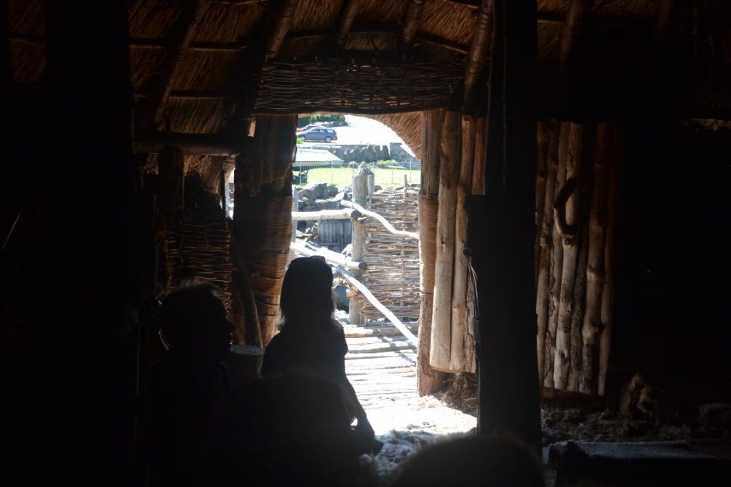 Crannog doorway
