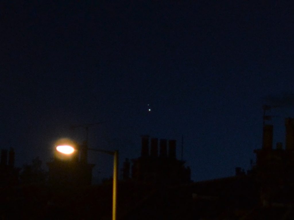 Conjunction 20 December