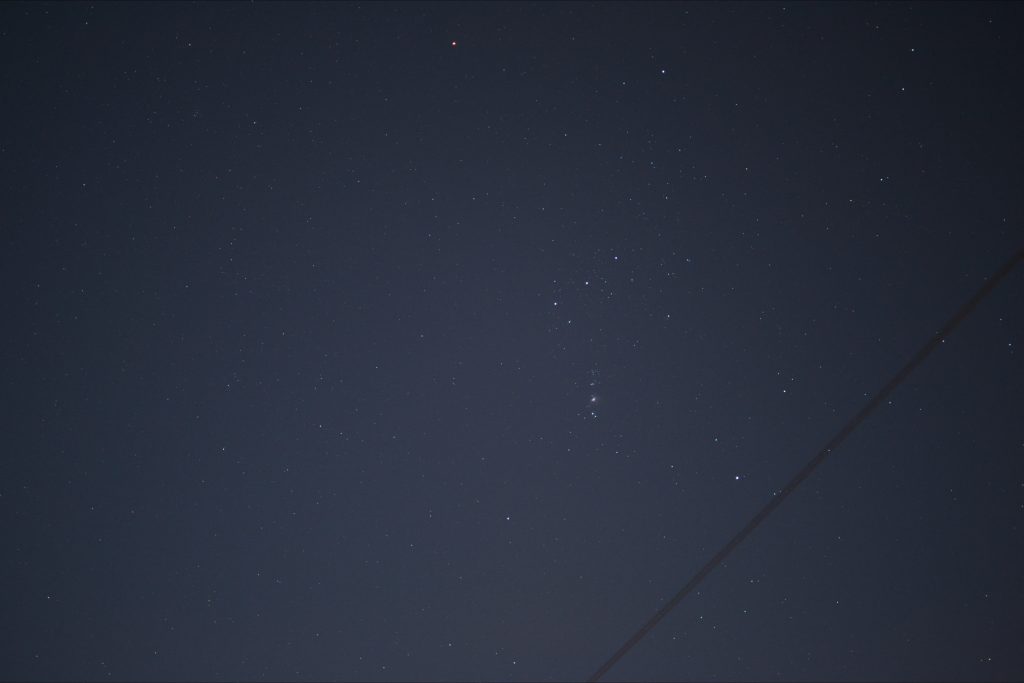 Orion starfield