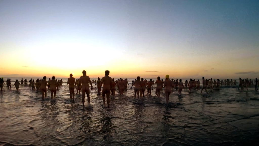 People on beach